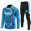 SSC Napoli Trainings Sweatshirt Quarter-zip 2025-26 Blauwe - Heren
